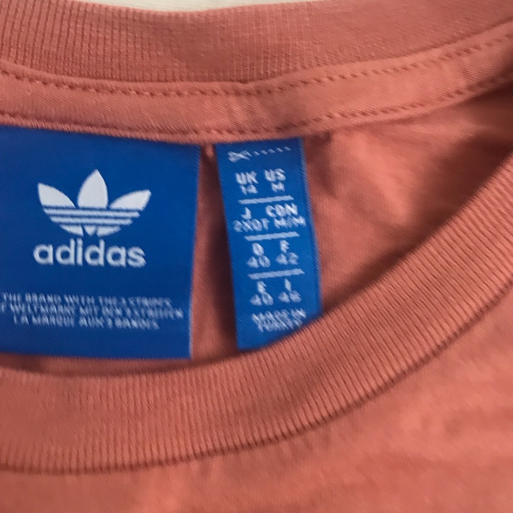 Peach/Coral Adidas Tshirt - Picture 3 of 3